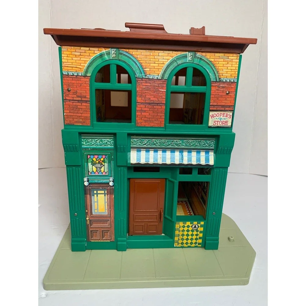 Fisher Price Sesame Street‎ Apartment Building Hoopers Store 938 Vintage 1974